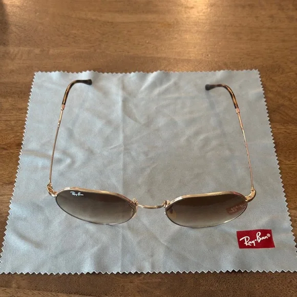 Ray-Ban Jack Gold Round Sunglasses